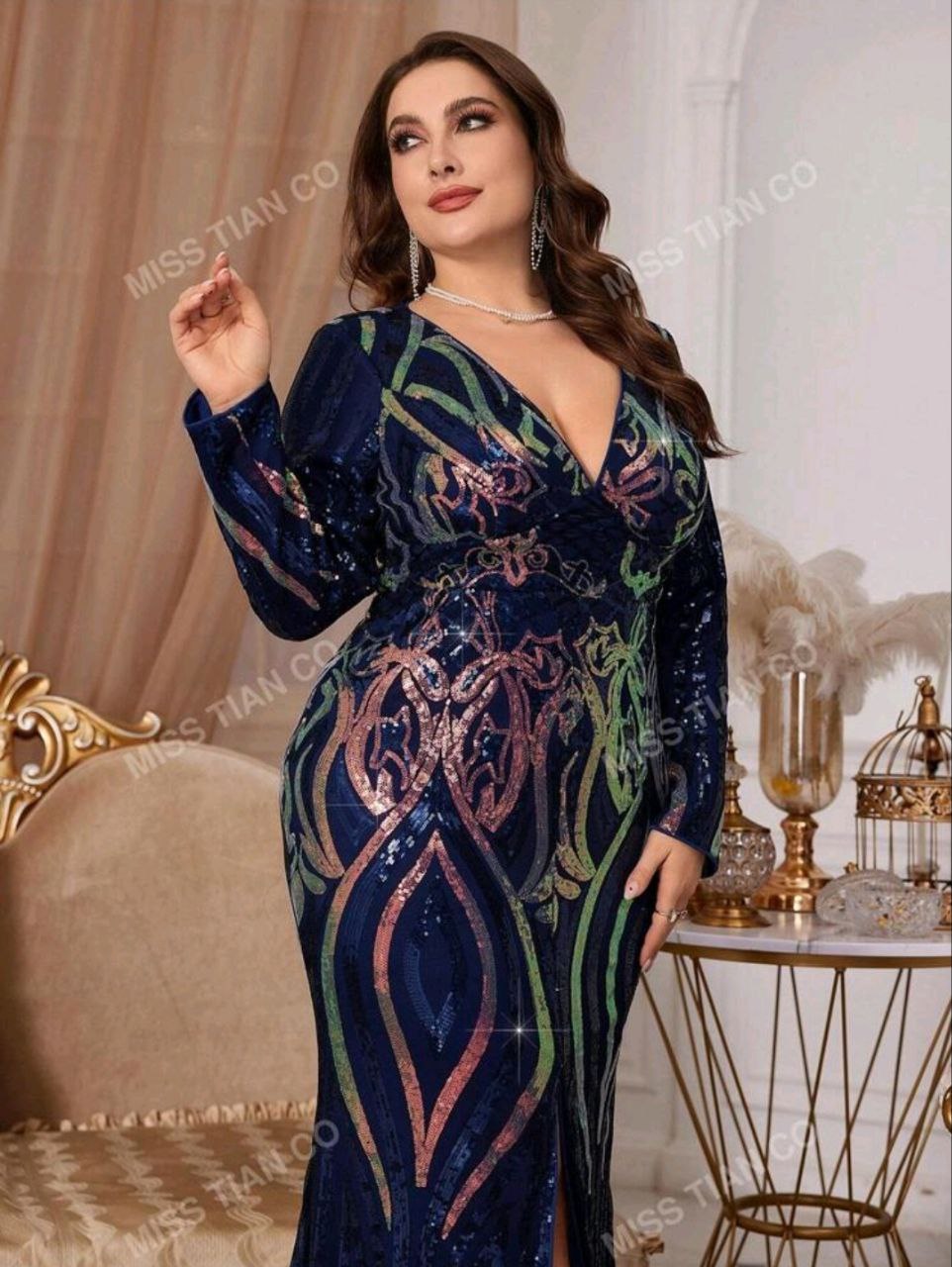 فستان كود 8446/ 1041