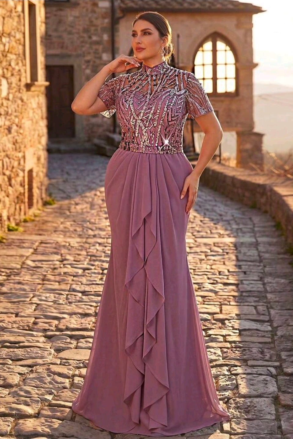 فستان كود 6663