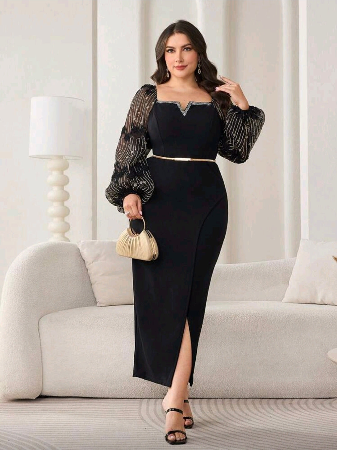 فستان كود 6292