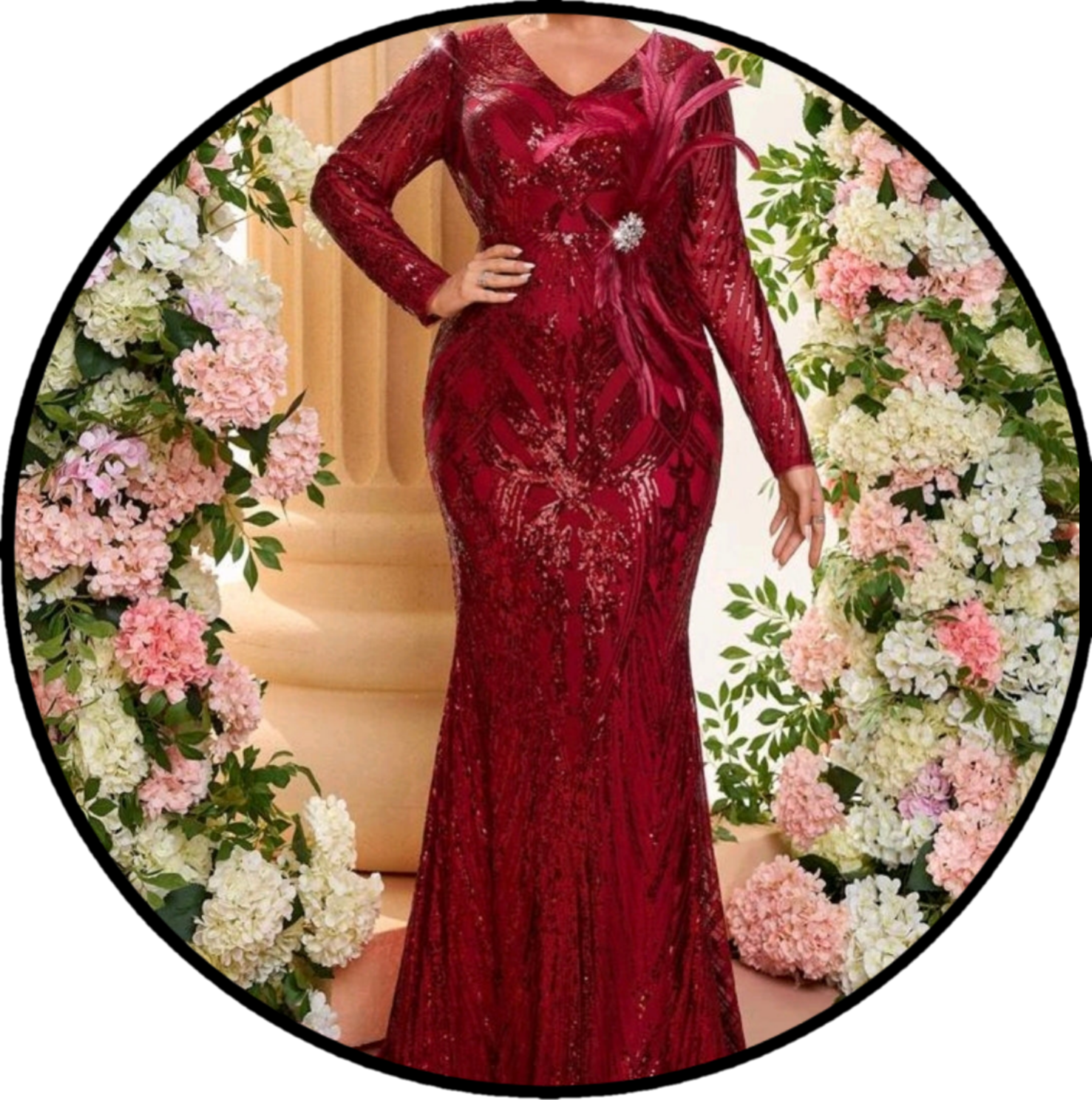 فساتين طويلة