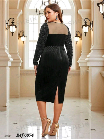 فستان كود 6074