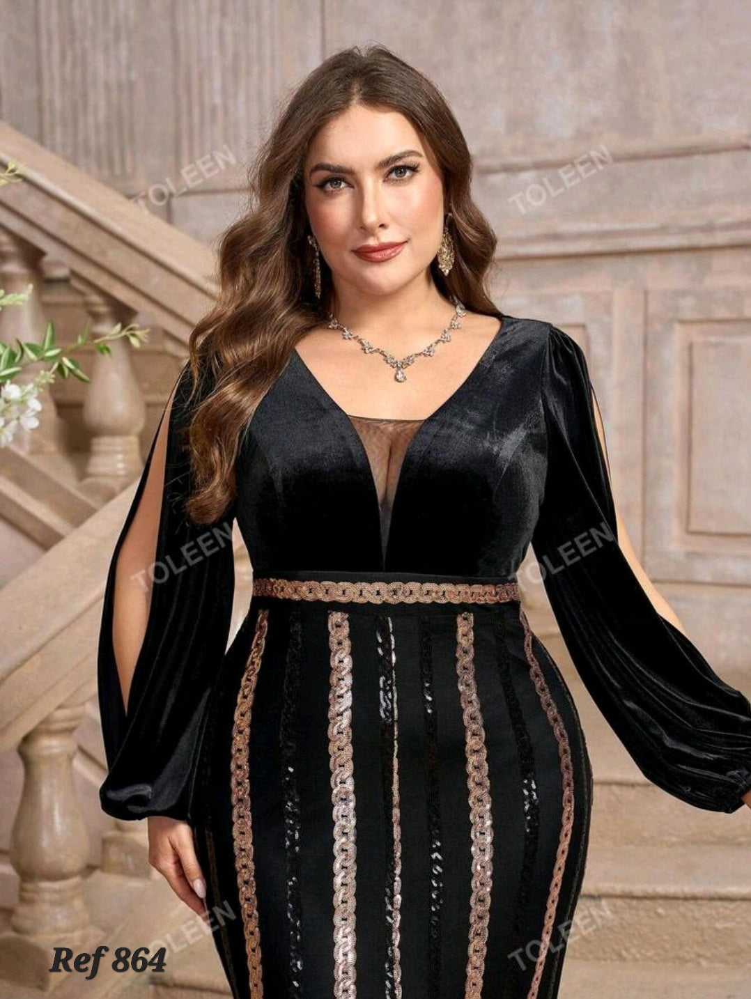 فستان كود 3864/1831