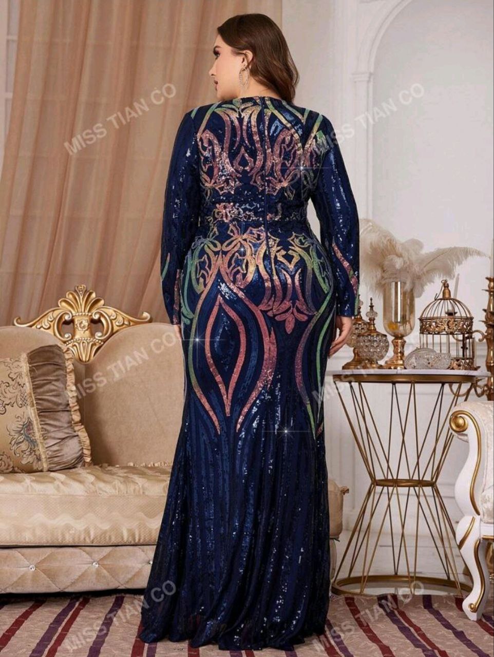 فستان كود 8446/ 1041