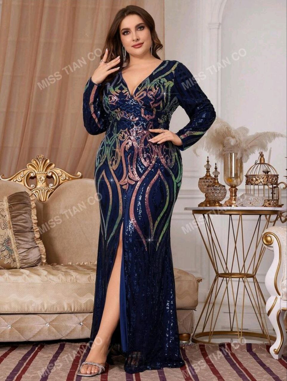 فستان كود 8446/ 1041