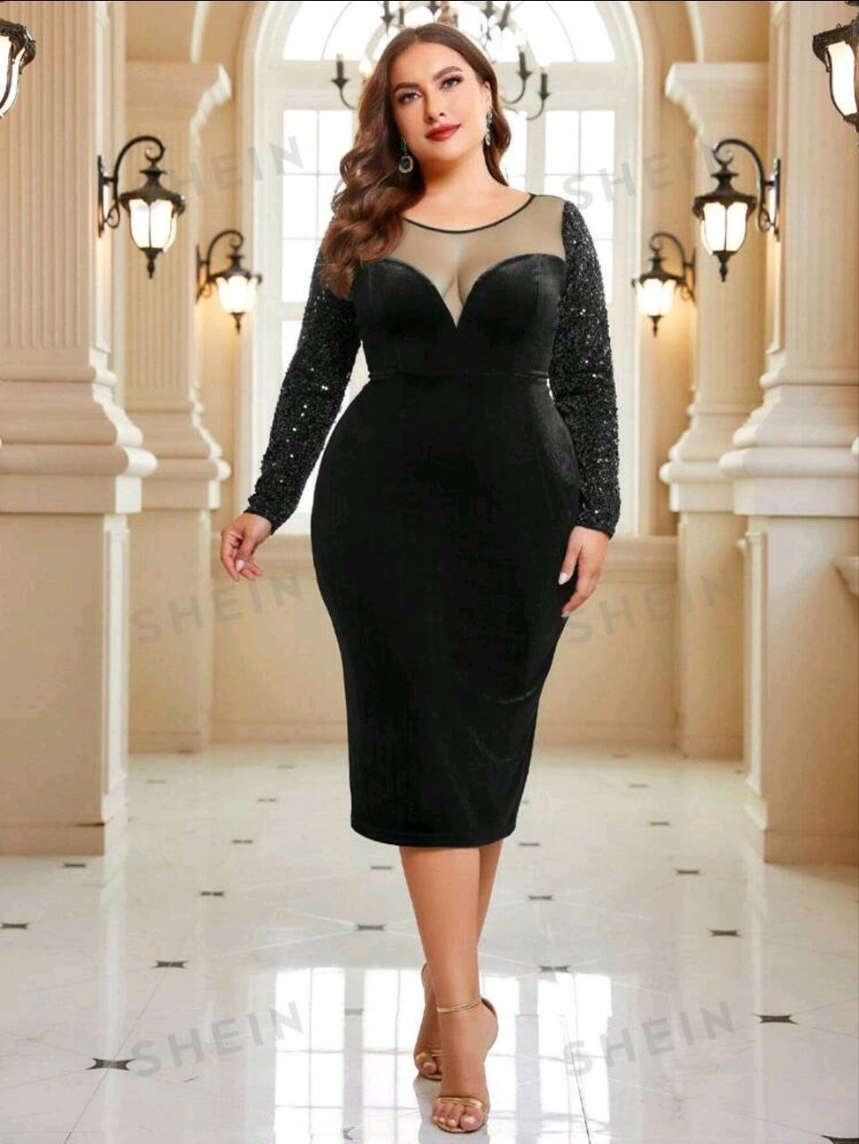 فستان كود 6074