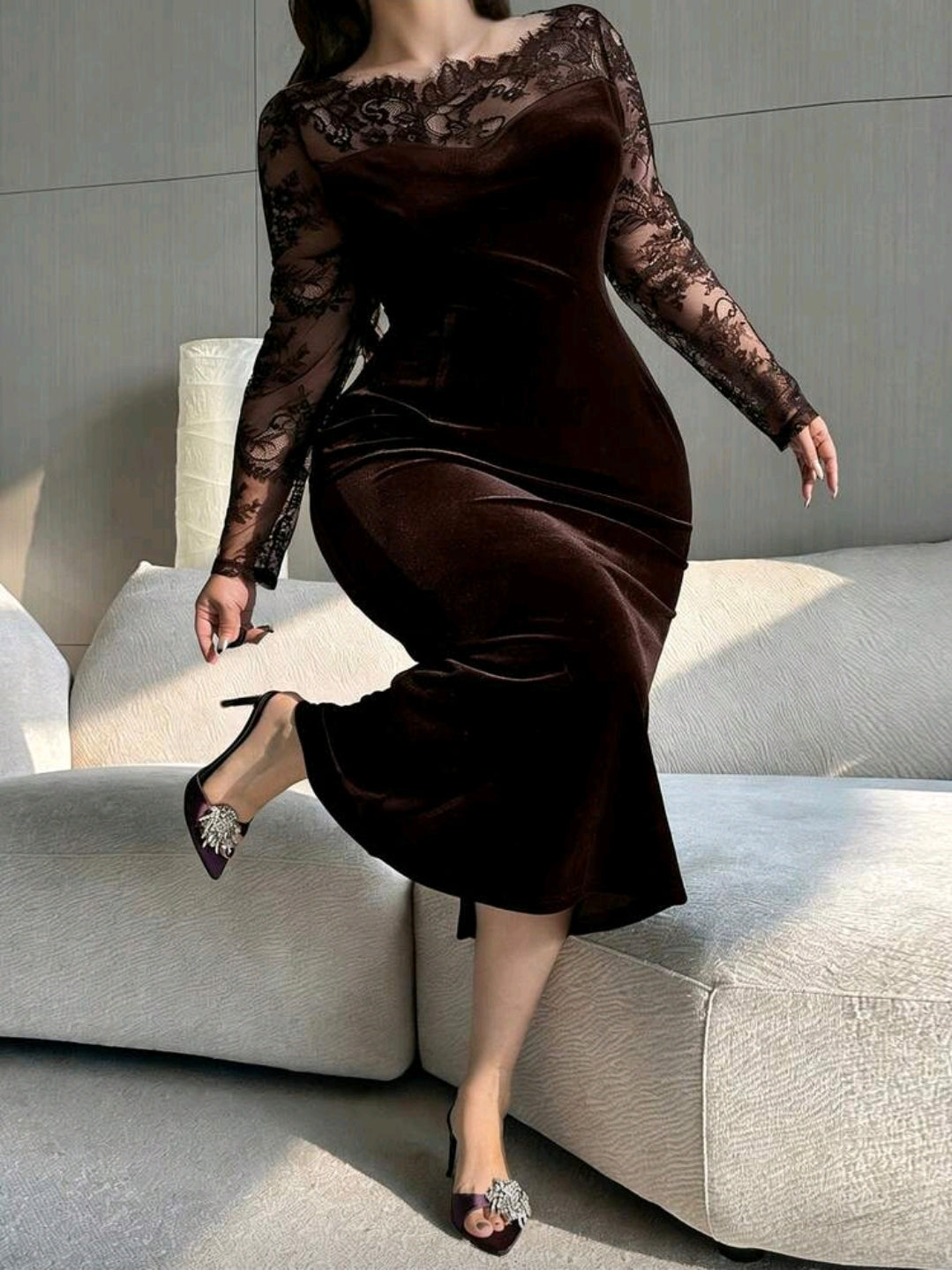 فستان كود 6211