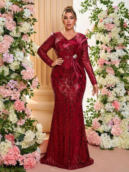 فستان كود 6393