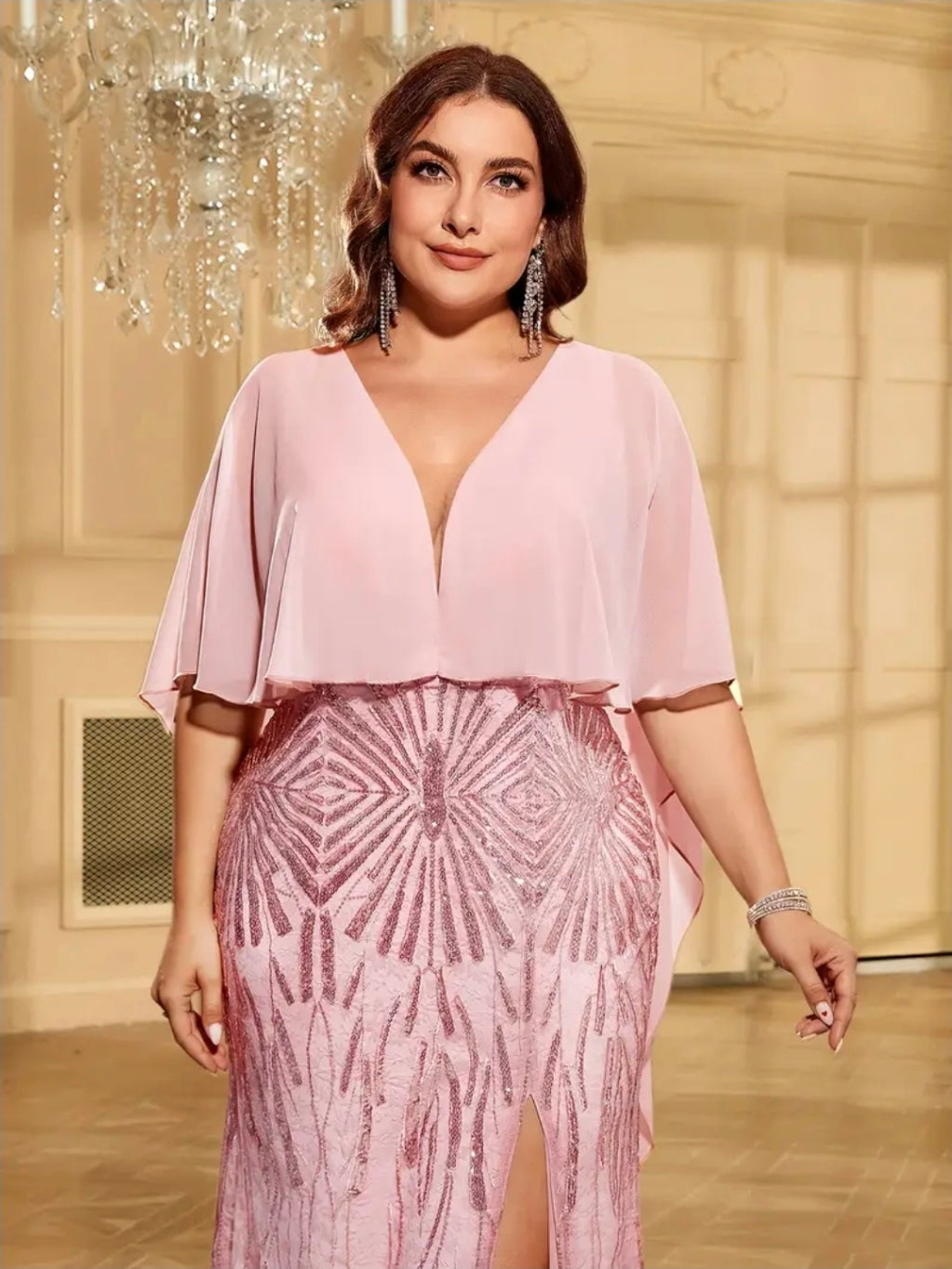 فستان كود 9734/ 6493