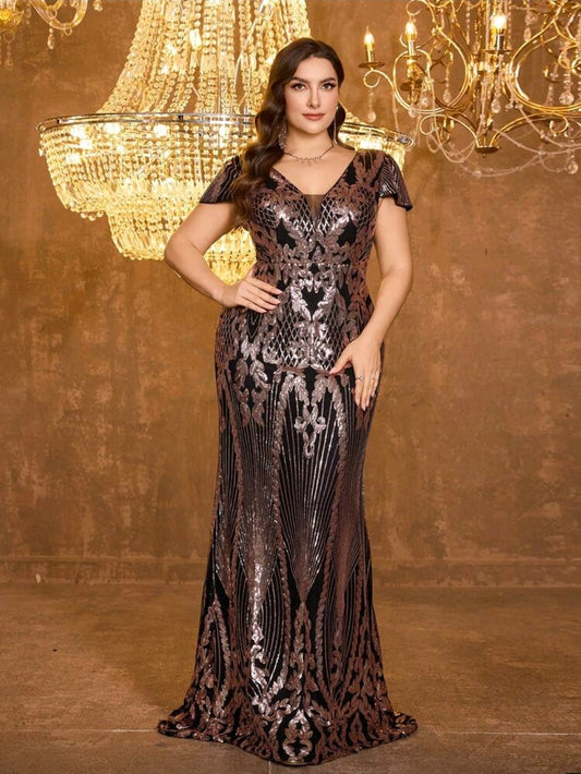 فستان كود 8105