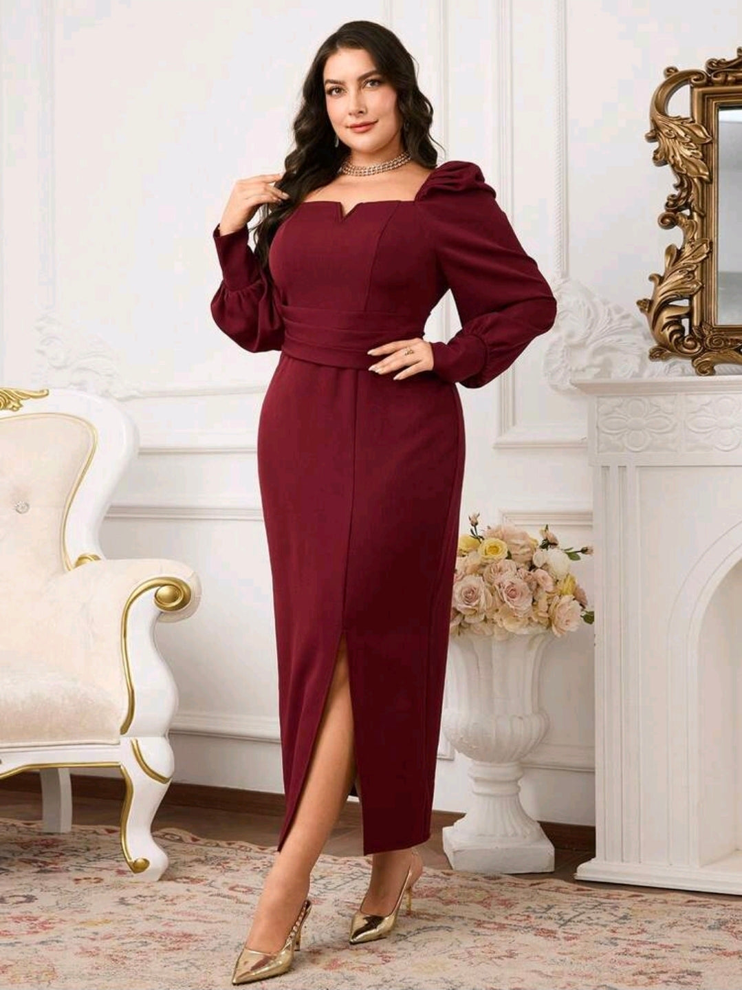 فستان كود 6152