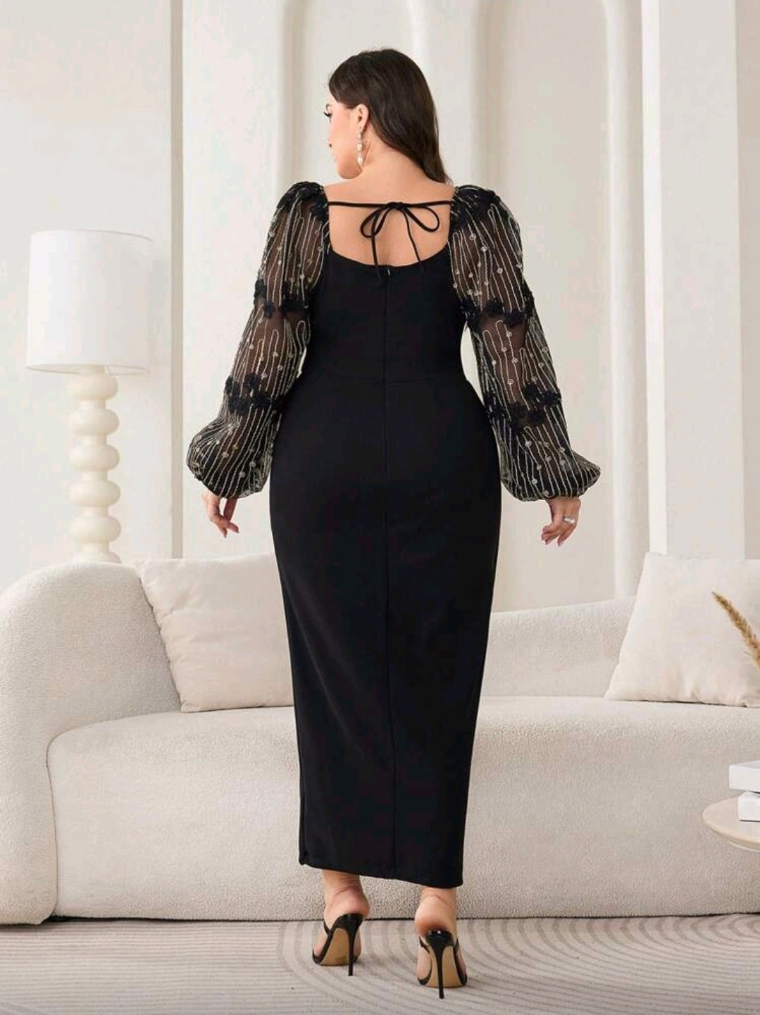 فستان كود 6292