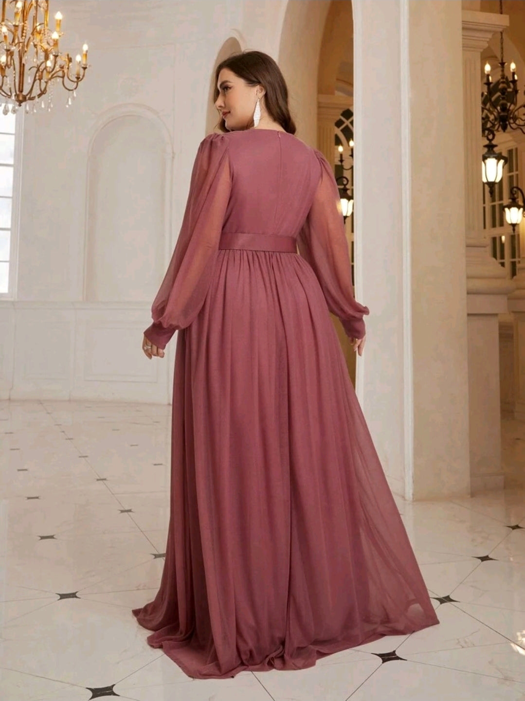 فستان كود 6618