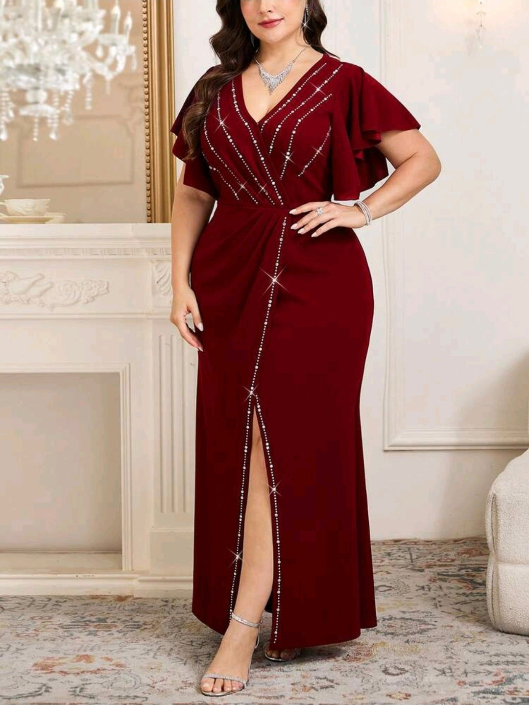 فستان كود 8595