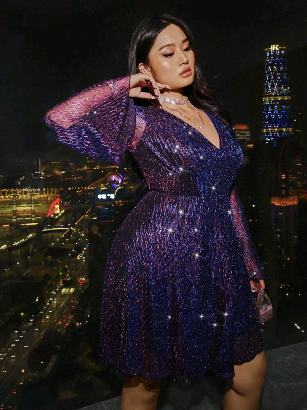 فستان كود 9744