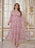 فستان كود 9315 lotus pink