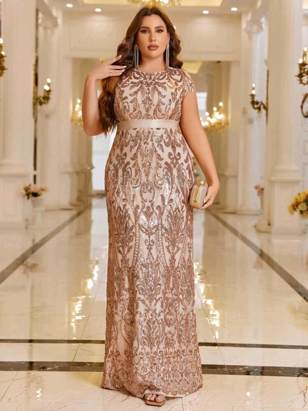 فستان كود 8325