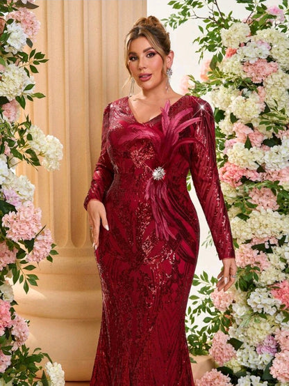 فستان كود 6393