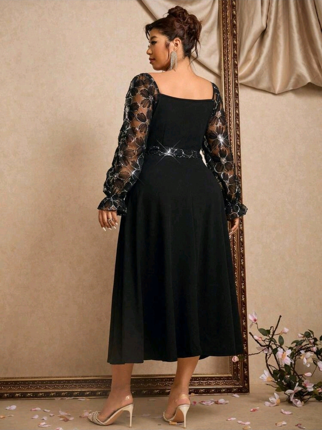 فستان كود 6096