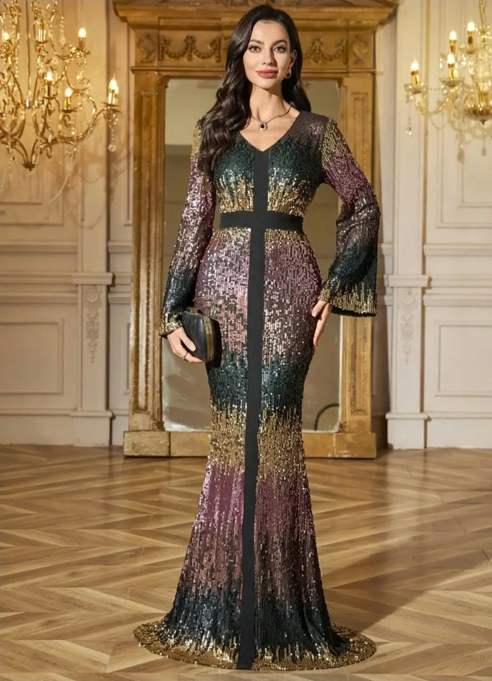 فستان كود 7390