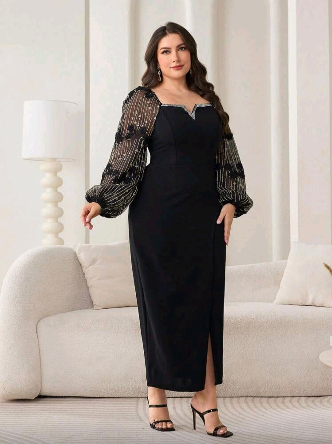 فستان كود 6292