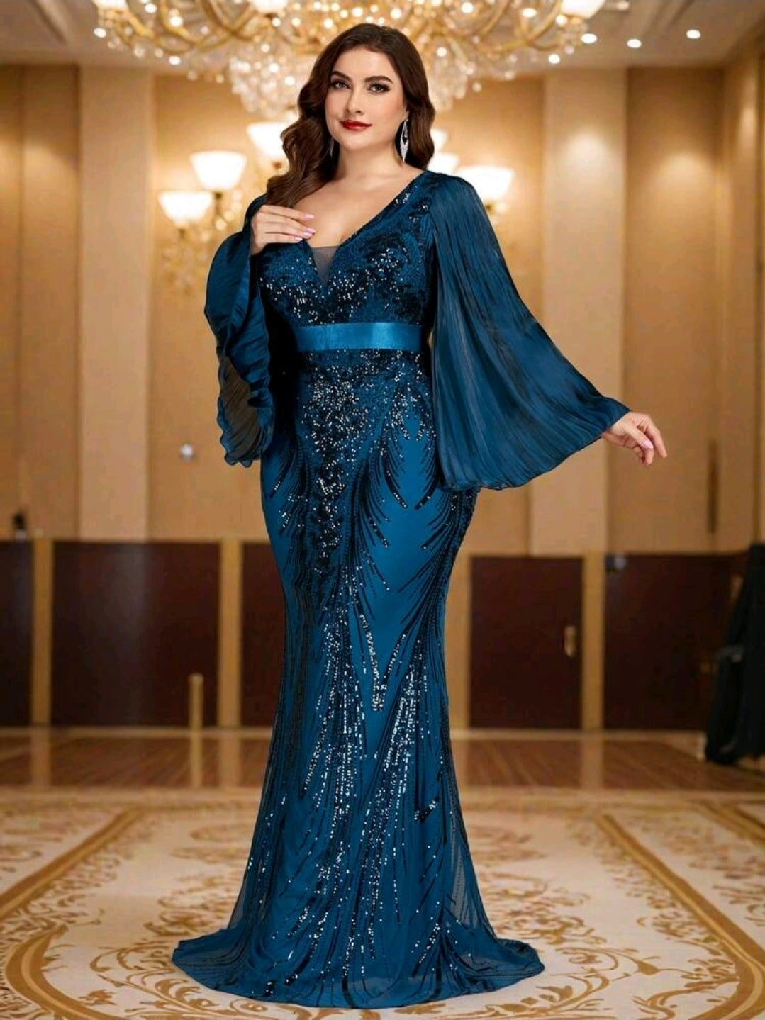 فستان كود 6224