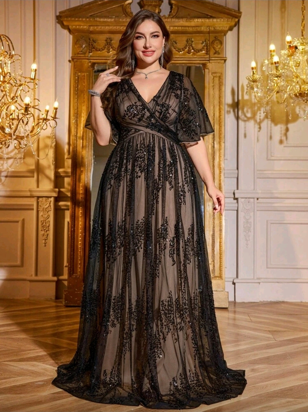 فستان كود 6467